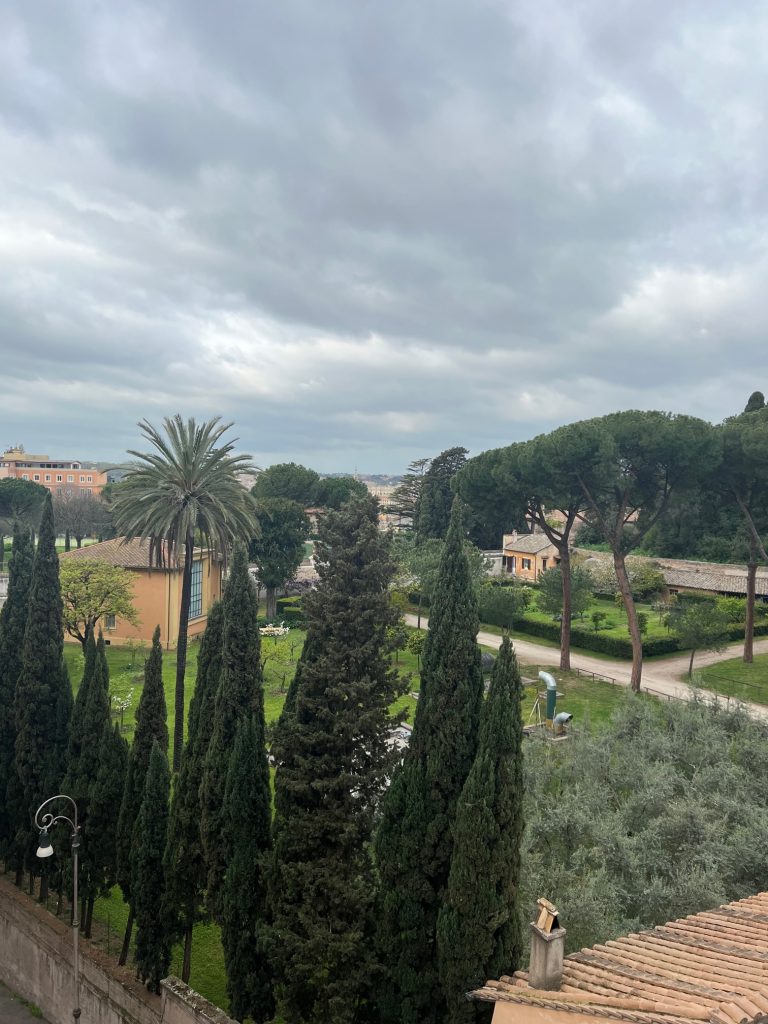 View from my room at the Sofitel Rome