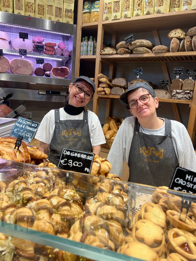 Bakers and their fantastic Italian pastry and breads 